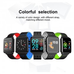 Q8 IP67 impermeável monitor de frequência cardíaca bluetooth & pedometer - smartwatch