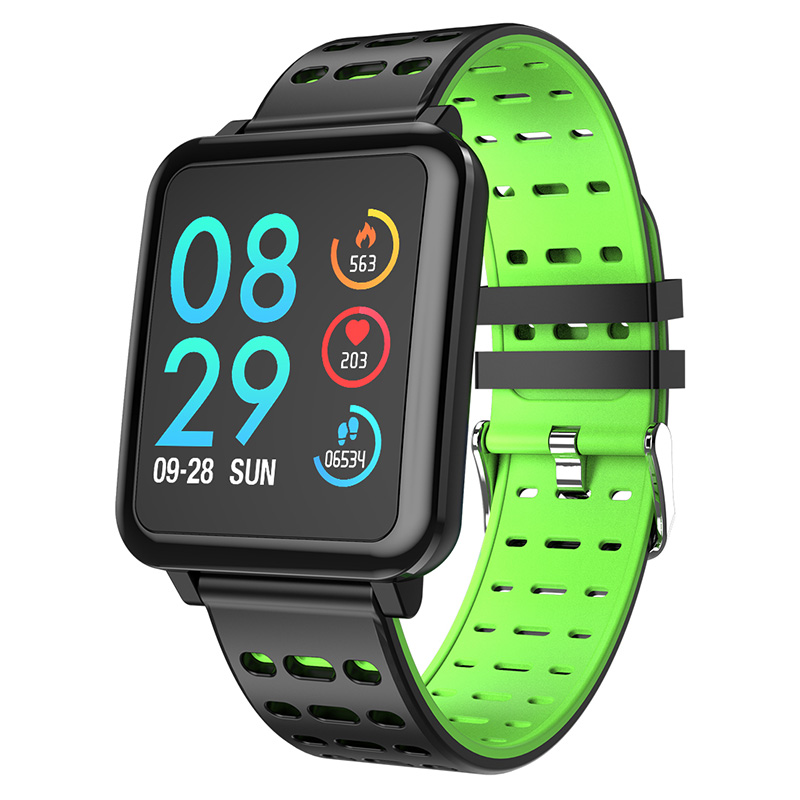 Q8 IP67 impermeável monitor de frequência cardíaca bluetooth & pedometer - smartwatch