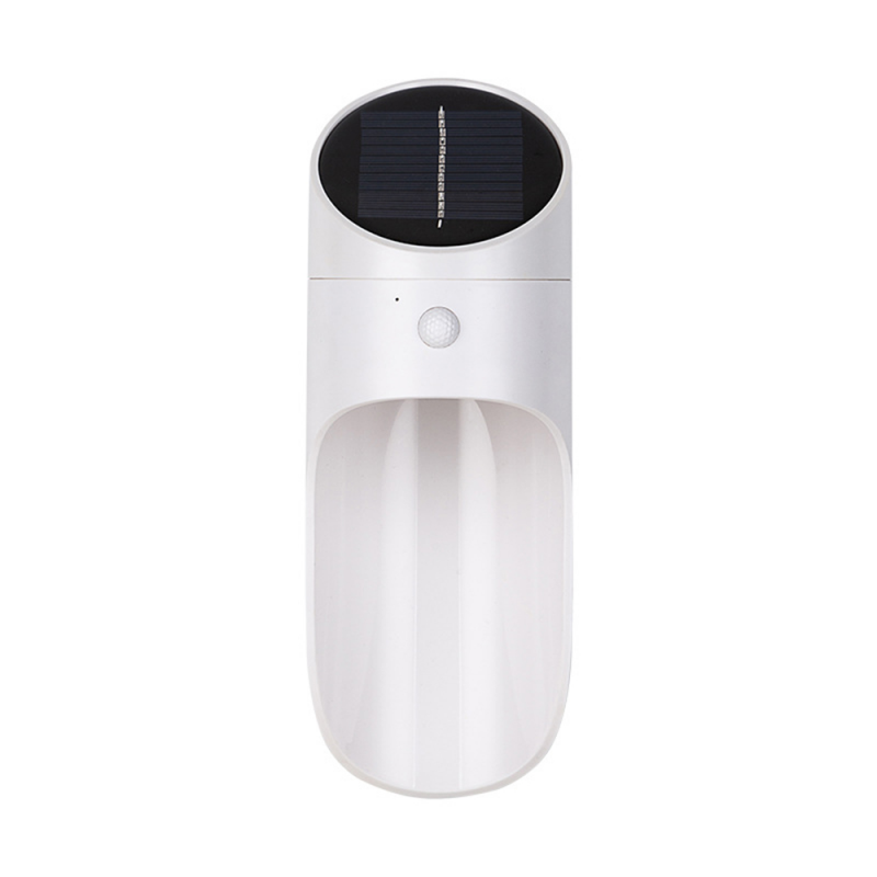6V 15 LED impermeável IP65 luz de lâmpada de parede solar com sensor