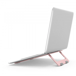 Dobrável - suporte de alumínio ajustável para laptop & tablet