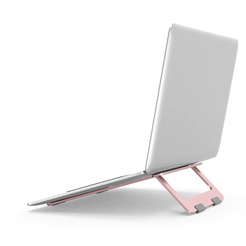 Dobrável - suporte de alumínio ajustável para laptop & tablet