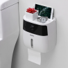 Dispensador de papel higiénico com gaveta - impermeável