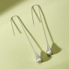 Water drop stainless steel long earringsEarrings