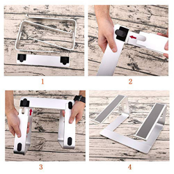 Suporte portátil portátil de alumínio portátil com refrigeração
