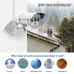 VStarcam C16S 1080p WiFi IP waterproof security cameraSecurity cameras