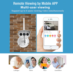 Câmera de segurança impermeável VStarcam C16S 1080p WiFi IP