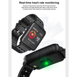 Q8 IP67 impermeável monitor de frequência cardíaca bluetooth & pedometer - smartwatch