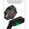 Q8 IP67 impermeável monitor de frequência cardíaca bluetooth & pedometer - smartwatch