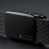 Adjustable nylon belt with automatic buckleBelts