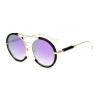 Oval vintage vaporpunk óculos de sol