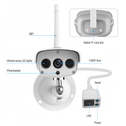 VStarcam C16S 1080p WiFi IP waterproof security cameraSecurity cameras