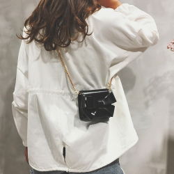 Small elegant bag with bow & chainBags