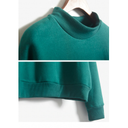 Warm velvet sweatshirt with long sleeveHoodies & Jumpers