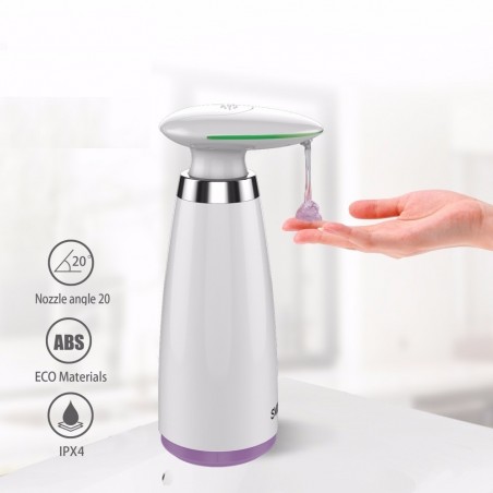 Dispensador automático de sabão sem toque com sensor infravermelho 350ml