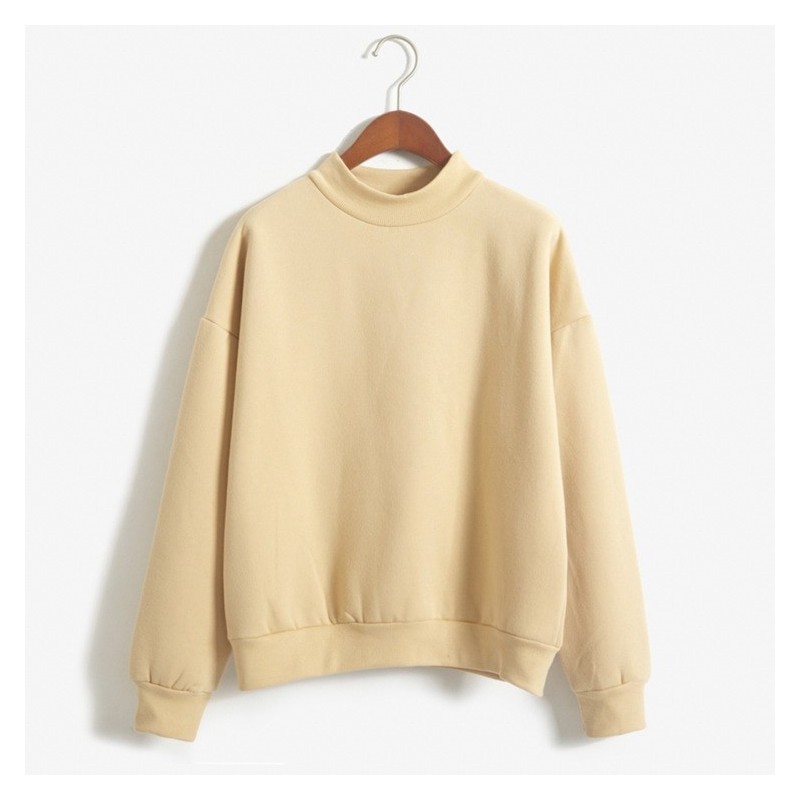 Warm velvet sweatshirt with long sleeveHoodies & Jumpers