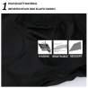 Roupa interior de ciclismo com 3D & 5D gel pad