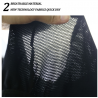 Roupa interior de ciclismo com 3D & 5D gel pad