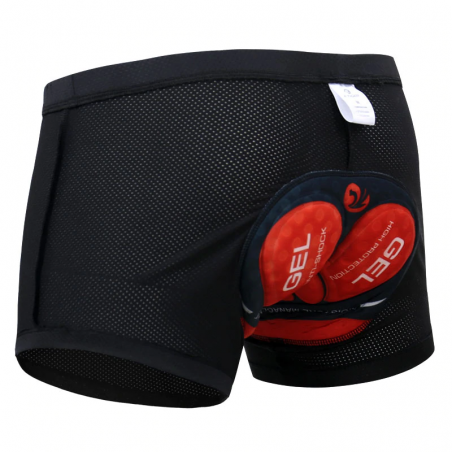 Roupa interior de ciclismo com 3D & 5D gel pad
