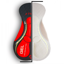 Roupa interior de ciclismo com 3D & 5D gel pad