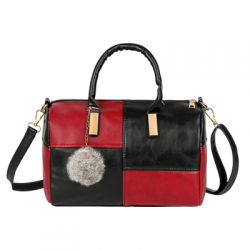 Bolsa de ombro e crossbody pequeno com borla