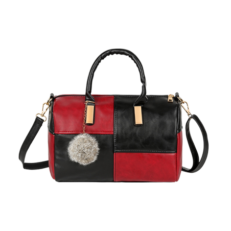 Bolsa de ombro e crossbody pequeno com borla