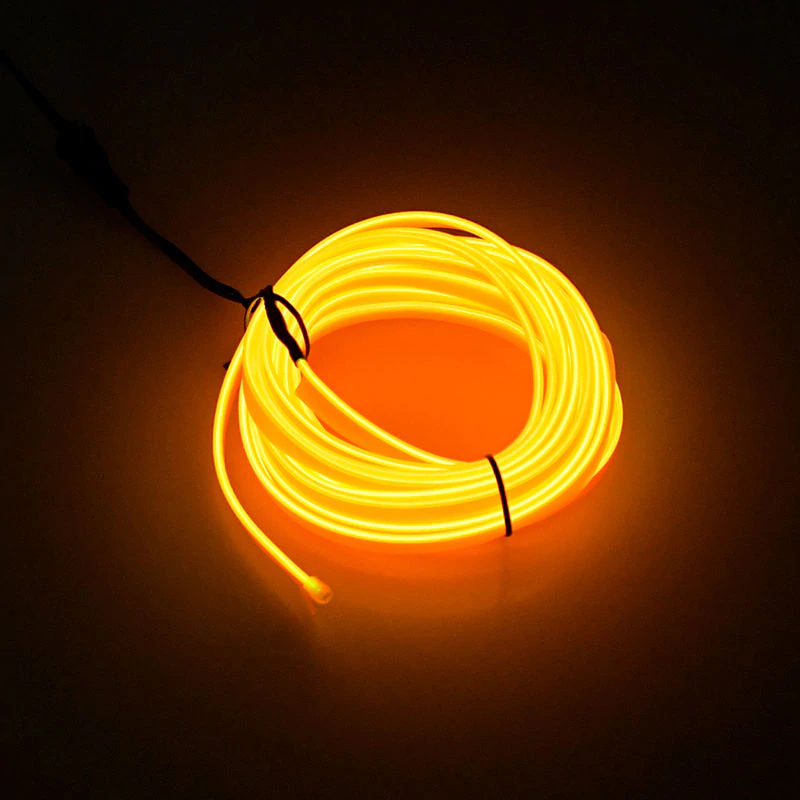 Luz interior do carro - tira conduzida com USB 5 m