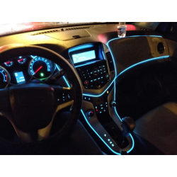 Luz interior do carro - tira conduzida com USB 5 m