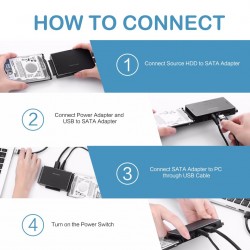 Adaptador SATA para USB IDE - USB 3.0 - Sata 2.5 3.5 disco rígido conversor HDD