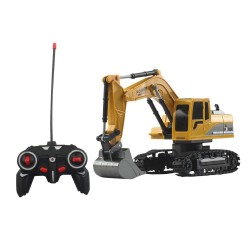 Mofun 1026 40Mhz 1/24 6CH - RC escavadora carro com luz e música
