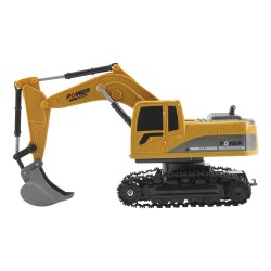 Mofun 1026 40Mhz 1/24 6CH - RC escavadora carro com luz e música