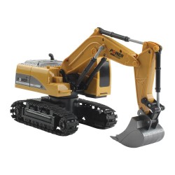 Mofun 1026 40Mhz 1/24 6CH - RC escavadora carro com luz e música