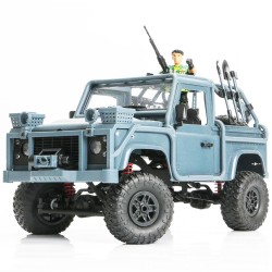 MN96 1/12 2.4G 4WD controle proporcional - carro RC com Led - caminhão off-road RTR