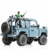 MN96 1/12 2.4G 4WD controle proporcional - carro RC com Led - caminhão off-road RTR