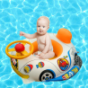 Inflatable swimming pool car - baby seatSwimming