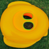 Inflatable swimming pool car - baby seatSwimming