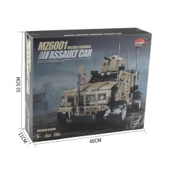 MoFun MZ6001 1/12 2.4G 4CH - DIY montar tijolos bloco - RC carro 653 pcs