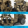 MoFun MZ6001 1/12 2.4G 4CH - DIY montar tijolos bloco - RC carro 653 pcs