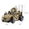 MoFun MZ6001 1/12 2.4G 4CH - DIY montar tijolos bloco - RC carro 653 pcs