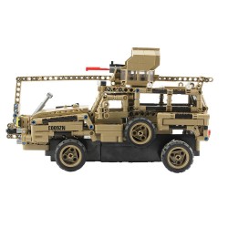 MoFun MZ6003 2.4G 1/12 military RC car truck self-build block 768 pcsCars