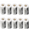 CR123A 16340 - 2200mAh 3.7V - bateria recarregável 10 peças