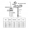DC 12V/24V 6L/min - 70m de profundidade - para painéis de energia solar - mini bomba submersível elétrica