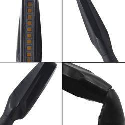 12 LED - luzes de sinal de volta de motocicleta - indicadores para Kawasaki & Harley 2 pcs