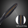 12 LED - luzes de sinal de volta de motocicleta - indicadores para Kawasaki & Harley 2 pcs