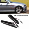 Smoke 16 LED - side marker light - turn signal indicators for BMW E90 E91 E92 E39 E60 E46 E83 E53 E36 - 2 pcsLights & lighting