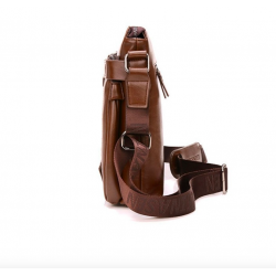 Crossbody couro na moda e bolsa de ombro com carteira*