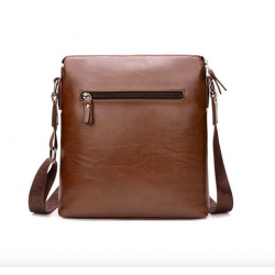 Crossbody couro na moda e bolsa de ombro com carteira*
