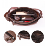 Crossbody couro na moda e bolsa de ombro com carteira*