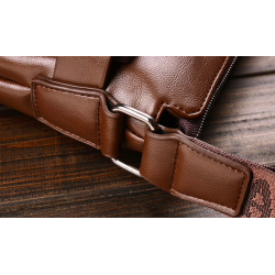 Crossbody couro na moda e bolsa de ombro com carteira*