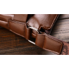 Crossbody couro na moda e bolsa de ombro com carteira*