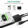 Adaptador de conversor USB 3.0 para SATA